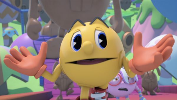 PAC-MAN e as Aventuras Fantasmagóricas - Ilha Do Ovo De Páscoa