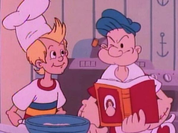 Popeye e Filho - Um Descanso para Olívia Palito / Donzela em Perigo