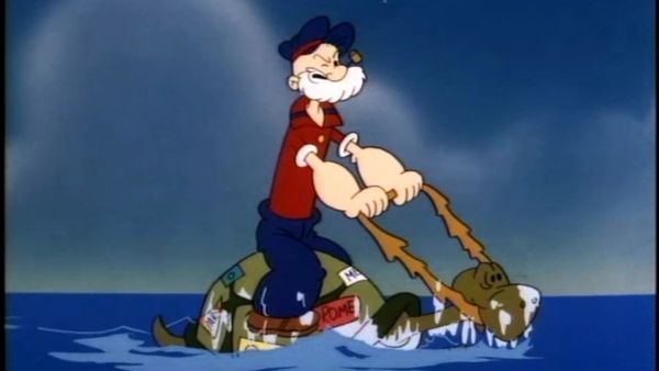 Popeye e Filho - O Monstro do Mar / Vovô Popeye e a Árvore Genealógica