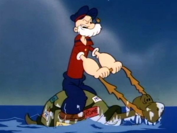 Popeye e Filho - O Monstro do Mar / Vovô Popeye e a Árvore Genealógica