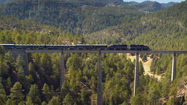 Epic Train Journeys from Above - Copper Canyon Railway