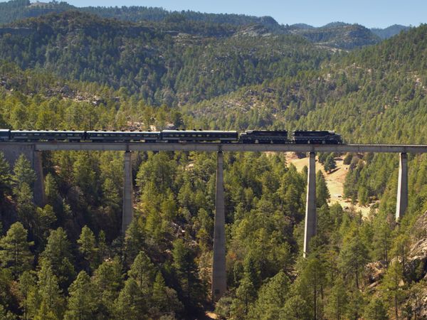 Epic Train Journeys from Above - Copper Canyon Railway