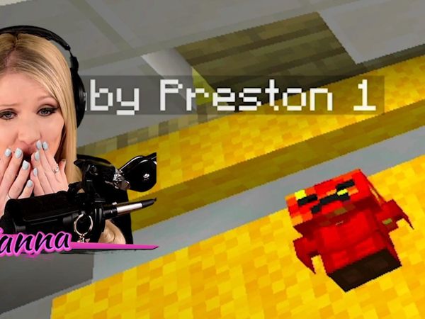 BriannaPlayz - I Found Baby Preston's Secret Minecraft House! / Preston and I had Twins