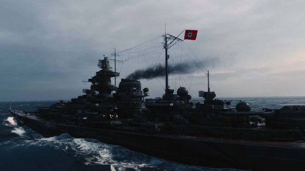 World of WarShips Clash of Titans - Sink the Bismarck