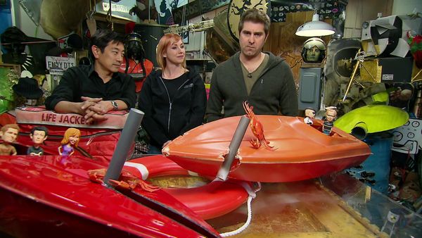 MythBusters - Painting with Explosives / Bifurcated Boat