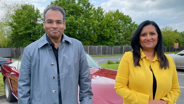 Celebrity Antiques Road Trip - Krishnan Guru-Murthy and Geeta Guru-Murthy