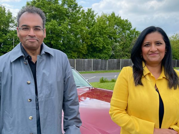 Celebrity Antiques Road Trip - Krishnan Guru-Murthy and Geeta Guru-Murthy