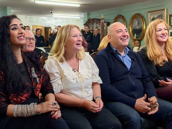Celebrity Antiques Road Trip - Joanna Page and Wynne Evans