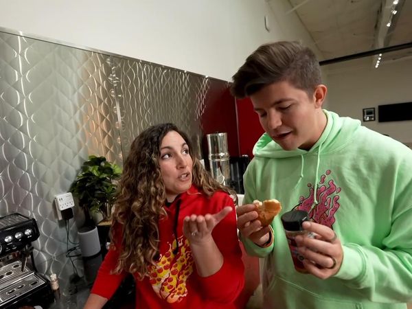 Preston & Brianna - Eating Only Minecraft Food for 24 Hours!