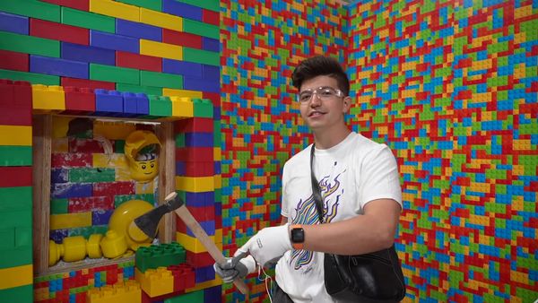 Preston & Brianna - Escaping 100 Layers of Duct Tape vs Lego! / Escaping 100 Layers of One Color!