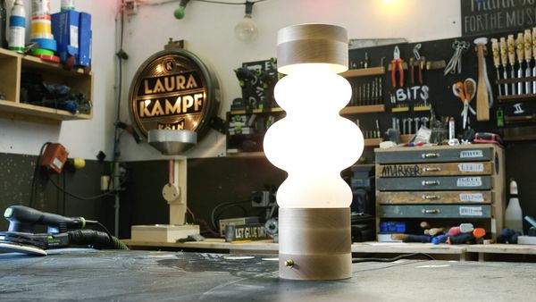 Laura Kampf: This Old House Makers Channel - You Can Make a Lamp From Anything