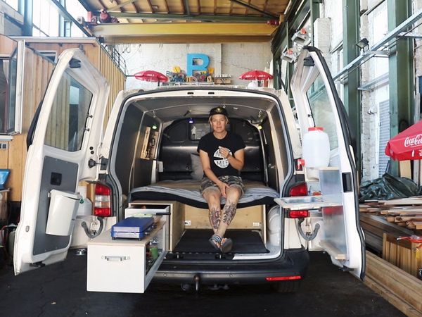 Laura Kampf: This Old House Makers Channel - Modular Camper & Shop Van