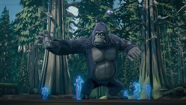 Kong – El Rey de los Monos - Carrera de brazos biónicos