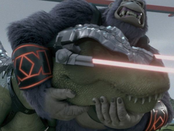 Kong – El Rey de los Monos - Kong sobre hielo