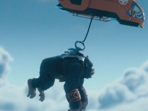 Kong – El Rey de los Monos - Serpiente en el césped