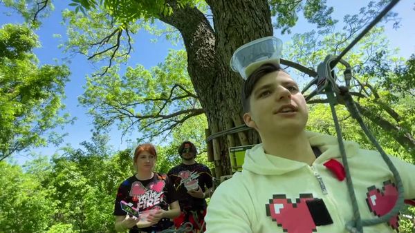 Preston & Brianna - I Built an Unbreakable Ice House! / Last to Fall, Wins!