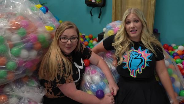 Preston & Brianna - I Gave a Stray Cat the Best Day of Its Life! / I Filled My Entire House with Ball Pit Balls