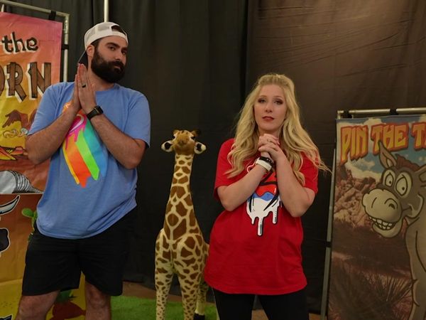 Preston & Brianna - I Let My Cat Control Our Date Night / I Built a Secret Zoo