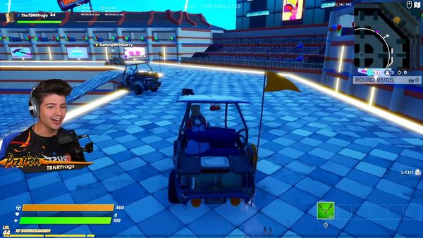 PrestonPlayz - TBNR Presents: Carrying My Little Brother to His First Warzone Win? / Fortnite Demolition Derby for Loot!