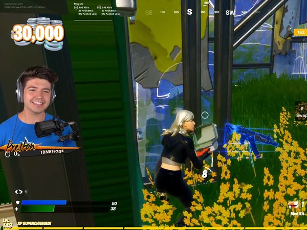 PrestonPlayz - TBNR Presents: 1 Elimination = 5,000 VBucks with My Little Brother! / Extreme 100k VBucks Gun Game with My Little Brother