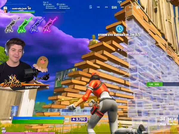 PrestonPlayz - TBNR Presents: 100k VBucks Rainbow Gun Challenge with My Little Brother / 1 Elimination = 2,000 VBucks with My Little Brother!