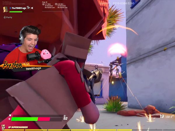 PrestonPlayz - TBNR Presents: Extreme 1v1 vs My Little Brother! / Ultimate Shipment 1v1 vs My Little Brother for 100k V-Bucks!