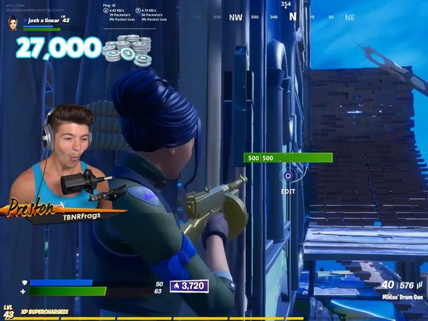 PrestonPlayz - TBNR Presents: 1 Elimination = 3,000 V-Bucks with My Little Brother! / Extreme Underwater Death Run for 100k V-Bucks vs My Little Brother!