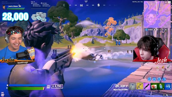 PrestonPlayz - TBNR Presents: 1 Elimination = 4,000 V-Bucks with My Little Brother! / One Henchmen Chest Challenge with My Little Brother!