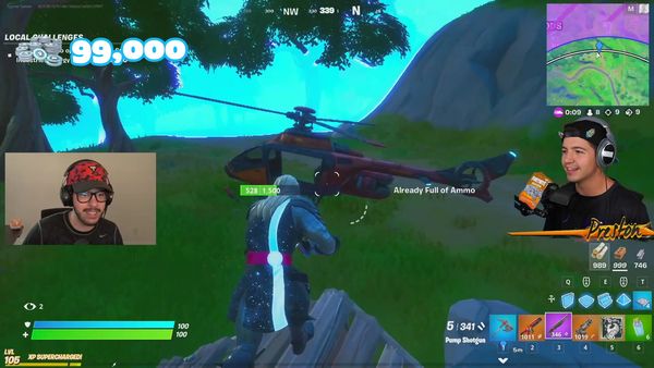 PrestonPlayz - TBNR Presents: Tier 100 Marvel Season 4 Battle Pass Fully Unlocked / 1 Elimination = 11,000 V-Bucks