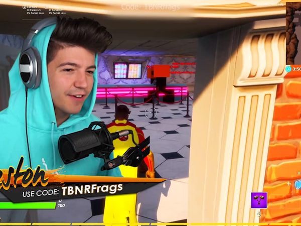 PrestonPlayz - TBNR Presents: Whatever You Build, I'll Buy / Tiko vs My Little Brother for 100,000 V-Bucks