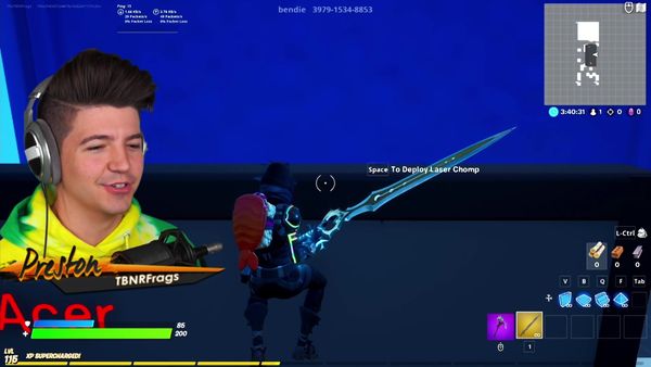 PrestonPlayz - TBNR Presents: Among Us BUT You Can Talk With Impostors / Whatever You Build in Fortnite, I'll Buy