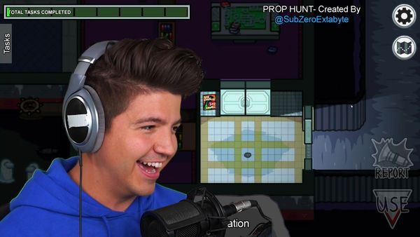 PrestonPlayz - TBNR Presents: Cheating in Among Us Prop Hunt / New Season 5 Rainbow Bingo Challenge vs Josh