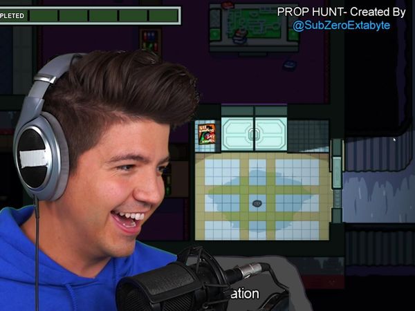 PrestonPlayz - TBNR Presents: Cheating in Among Us Prop Hunt / New Season 5 Rainbow Bingo Challenge vs Josh