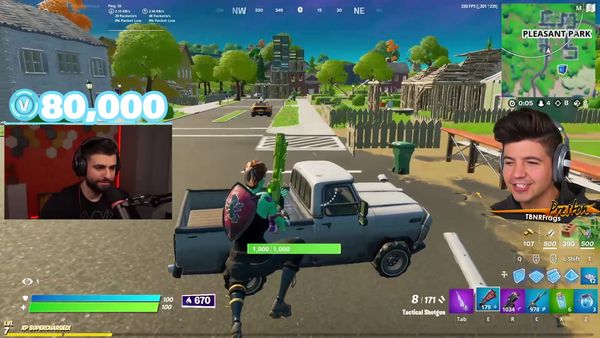 PrestonPlayz - TBNR Presents: 100 Player Among Us But I Pay Josh for Each Kill / 1 Kill = 10,000 V-Bucks with SypherPK