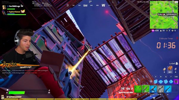 PrestonPlayz - TBNR Presents: So I Hacked My Little Brother's Fortnite Account / Fortnite But You Only Have 3 Minutes to Win