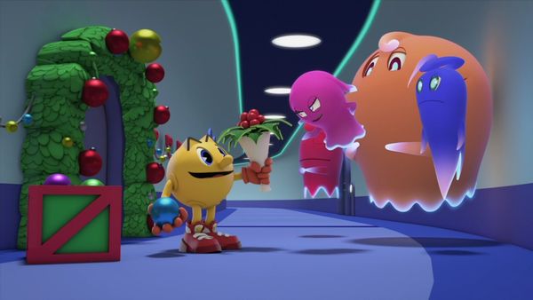 PAC-MAN y Las Aventuras Fantasmales - Felices fiestas y feliz día de las bayas