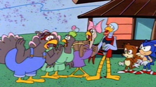 Adventures of Sonic the Hedgehog - Blank-Headed Eagle