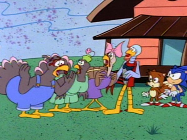 Adventures of Sonic the Hedgehog - Blank-Headed Eagle