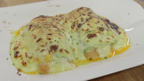 A Bocados - Canelones de atún en hojas de berza