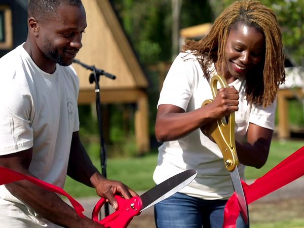 Tiny Treehouse Escape - Ribbon Cutting