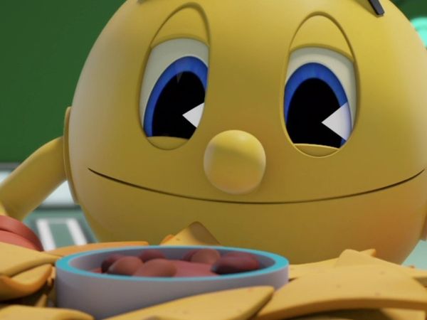 PAC-MAN y Las Aventuras Fantasmales - Competencia  Cósmica
