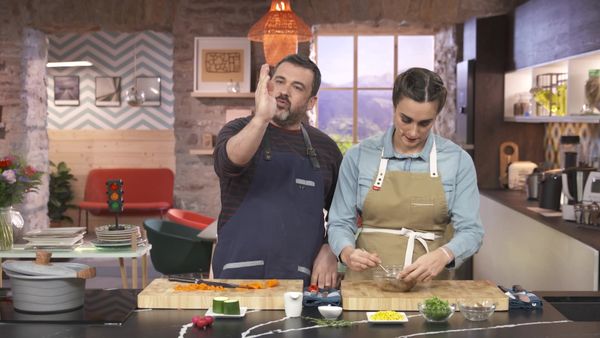 A Bocados - Empanada de volandeiras y vieiras