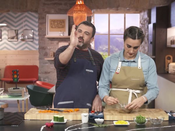 A Bocados - Empanada de volandeiras y vieiras