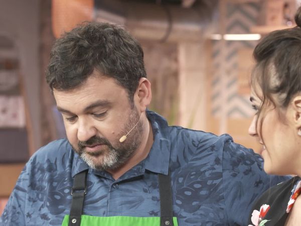 A Bocados - Brocheta De Rape, Langostinos Y Setas