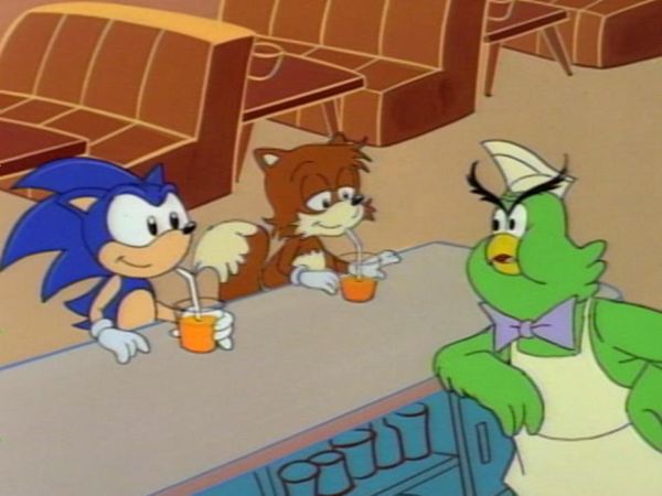 Adventures of Sonic the Hedgehog - Untouchable Sonic