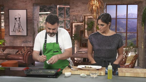 A Bocados - Canelones de calabaza con txangurro