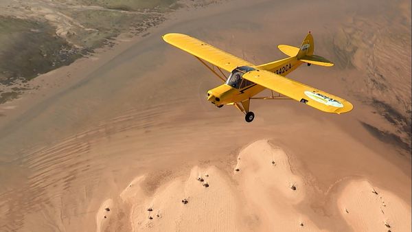 Volando por Europa - De Cabo Juby a Dajla