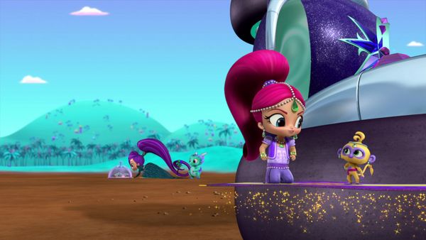 Shimmer and Shine - Pequenas Gênias Grandes Ideias / Arremesso de Argolas