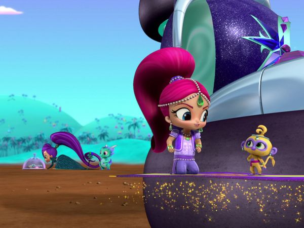 Shimmer and Shine - Pequenas Gênias Grandes Ideias / Arremesso de Argolas