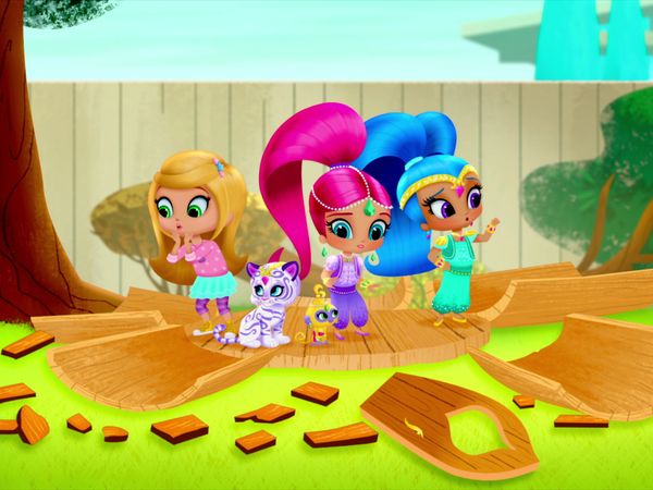 Shimmer e Shine - A casa na árvore